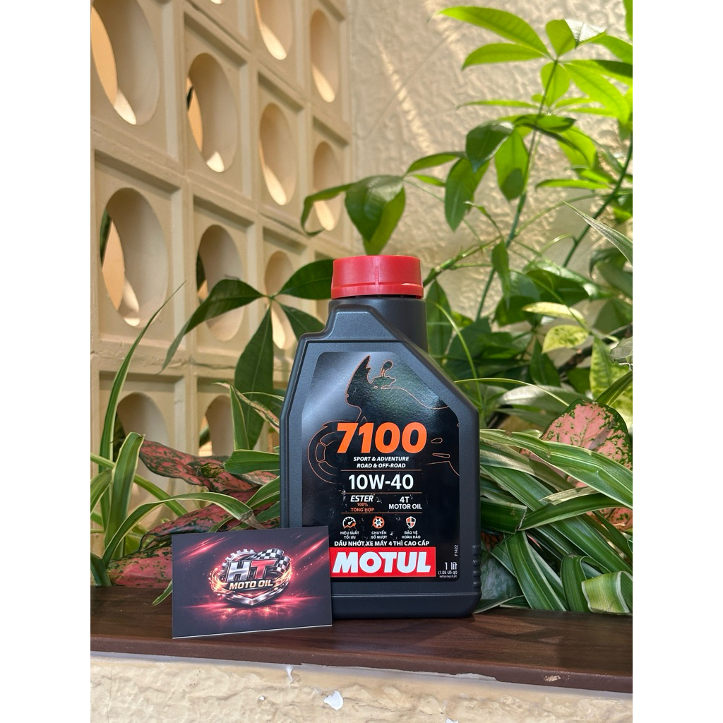 Motul Dầu Nhớt Xe Máy Cao Cấp Tổng Hợp Motul 7100 4T 10W40 1L Chính Hãng Chuẩn API SN JASO MA2