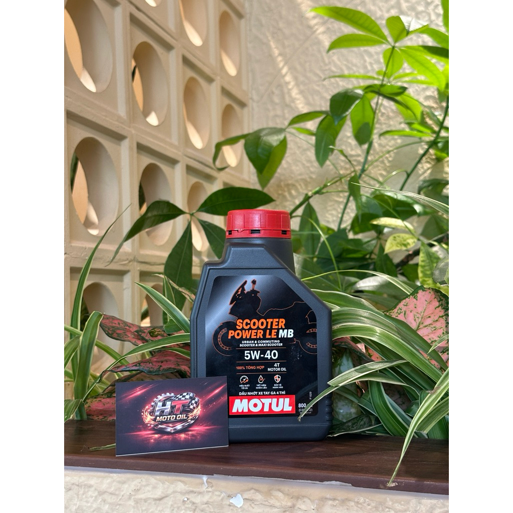 Motul Dầu Nhớt Xe Tay Ga Scooter Power LE MB 5W-40 4T 800ml Chính Hãng Cao Cấp Full Synthetic Bảo Vệ Động Cơ Tối Ưu Tiêu