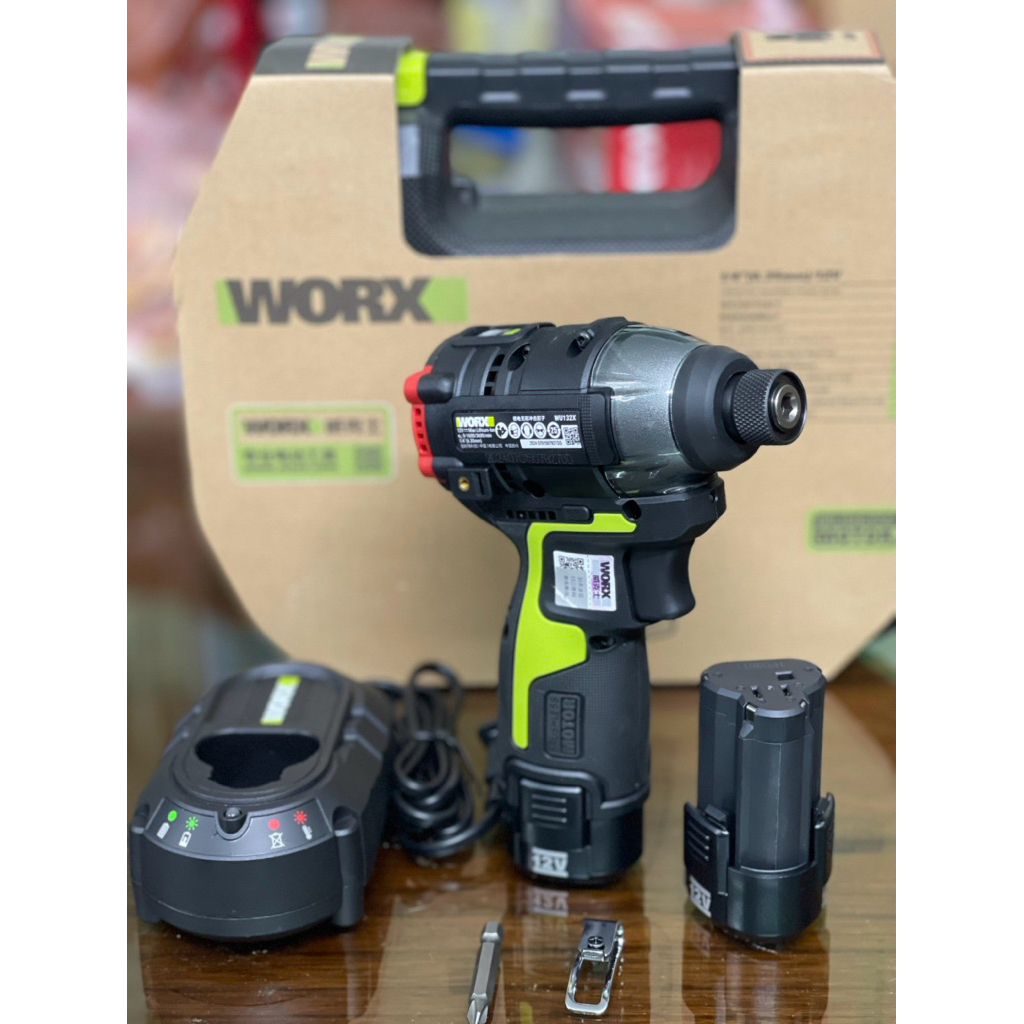 Máy bắn vít 12V WORX 132X bản mới 2025 chính hãng