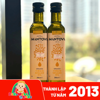 Dầu Hữu Cơ Mantova 250ml – Ép Lạnh | Babymall & Care