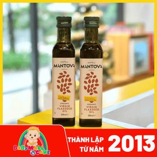 Dầu Hữu Cơ Mantova 250ml – Ép Lạnh | Babymall & Care