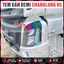 Changlong H7 - Tem dán đèn Changlong H7 decal 3 lớp chống nước bền màu dễ dán cắt sẵn theo form xe H7 changlong