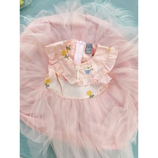 Váy công chúa bé giá xòe voan mềm-đầm bé gái đi chơi tiệc- form rộng dễ mặc - size 8-22kg