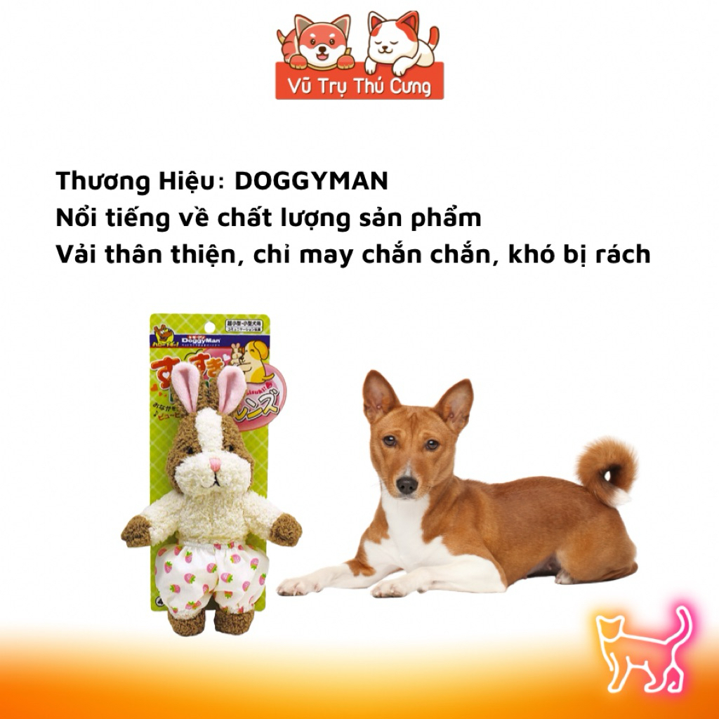 Đồ Chơi Thú Bông Cho Chó Mèo DoggyMan Hàng Cao Cấp