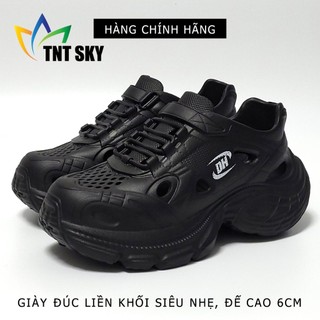 Giày Nam Đúc Liền Khối Siêu Nhẹ, Đế Cao 6CM DUWA - Hàng Chính Hãng - SH568