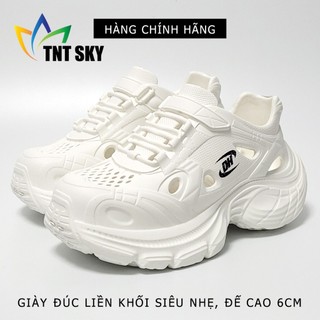 Giày Nam Đúc Liền Khối Siêu Nhẹ, Đế Cao 6CM DUWA - Hàng Chính Hãng - SH568