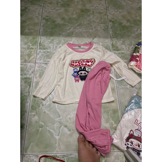 Bộ mỏng bé dài tay new size 1->5 -36