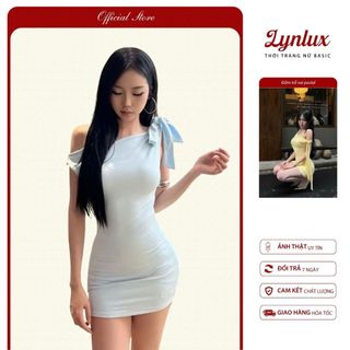 ĐẦM TRỄ VAI PASTEL SIÊU NGỌT NGÀO MAY 2 LỚP (mặc trễ vai hay chéo vai đều được)