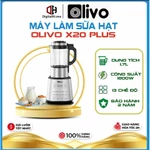 Máy Làm Sữa Hạt OLIVO X20 PLUS, Tạm Dừng Khi Nấu, Công Suất Cực Lớn 1800W, Dung Tích 1,75L, Bảo Hành Chính Hãng 2 Năm — ảnh 1