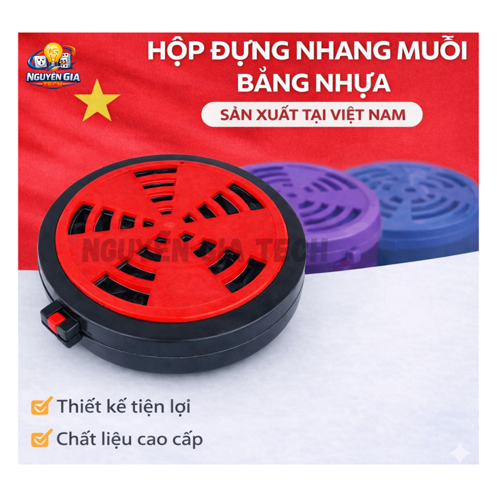 ✨ GIÁ SỈ ✨ HỘP ĐỰNG NHANG MUỖI BẰNG NHỰA  TIỆN LỢI