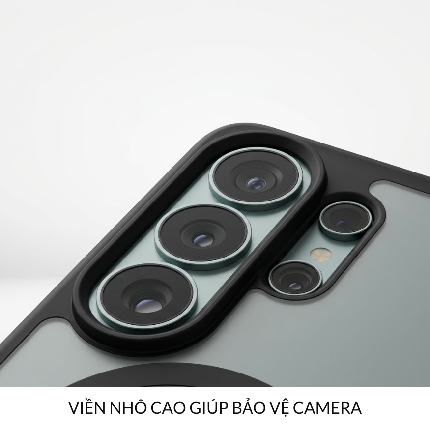 Ốp Likgus Matte Lưng Nhám Viền Dẻo Chống Sốc Hỗ Trợ Sạc Không Dây Magnetic Cho Samsung S26Ultra