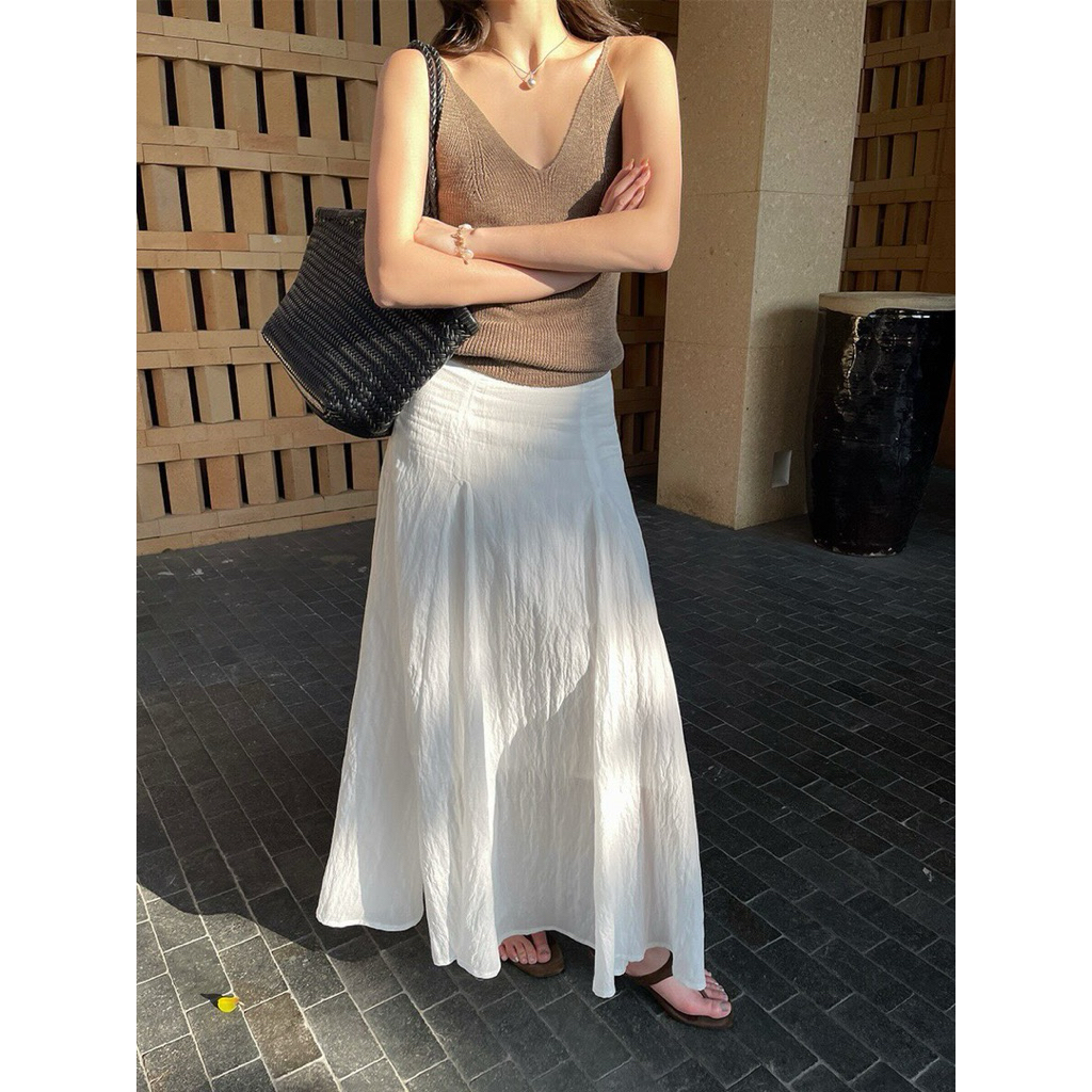 Chân váy xoè linen tơ Onni st
