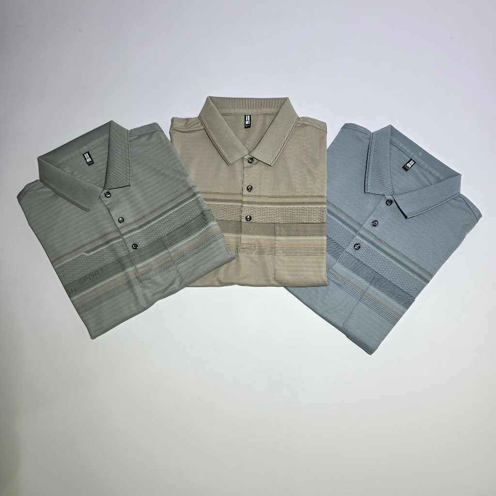 Áo Polo Nam POLO-6627 Cotton Dày Dặn - Thoáng Khí Thấm Hút Tốt - Co Giãn Êm Form Đứng Dễ Mặc