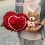 Set gấu bông Teddy kèm hộp trái tim cao cấp – Gấu bông dễ thương quà tặng Valentine, sinh nhật