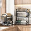 Kệ Úp Bát Đĩa Inox Đa Tầng Để Bàn, TIDY SHOP, Giá Phơi Bát Đĩa Khô Ráo Chén Đũa Đa Năng, Phụ Kiện Nhà Bếp Cao Cấp