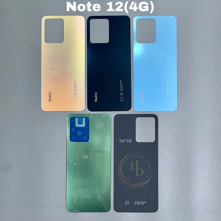 Nắp lưng Redmi Note 12(4G) zin hãng, dùng thay thế nắp lưng cũ hỏng, hàng đẹp lên máy