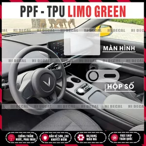 PPF - Film TPU Nội Thất Limo Green Mới Nhất - Film PPF Dán Bảo Vệ Cho Màn Hình Limo Green – Chống Xước Hidecal