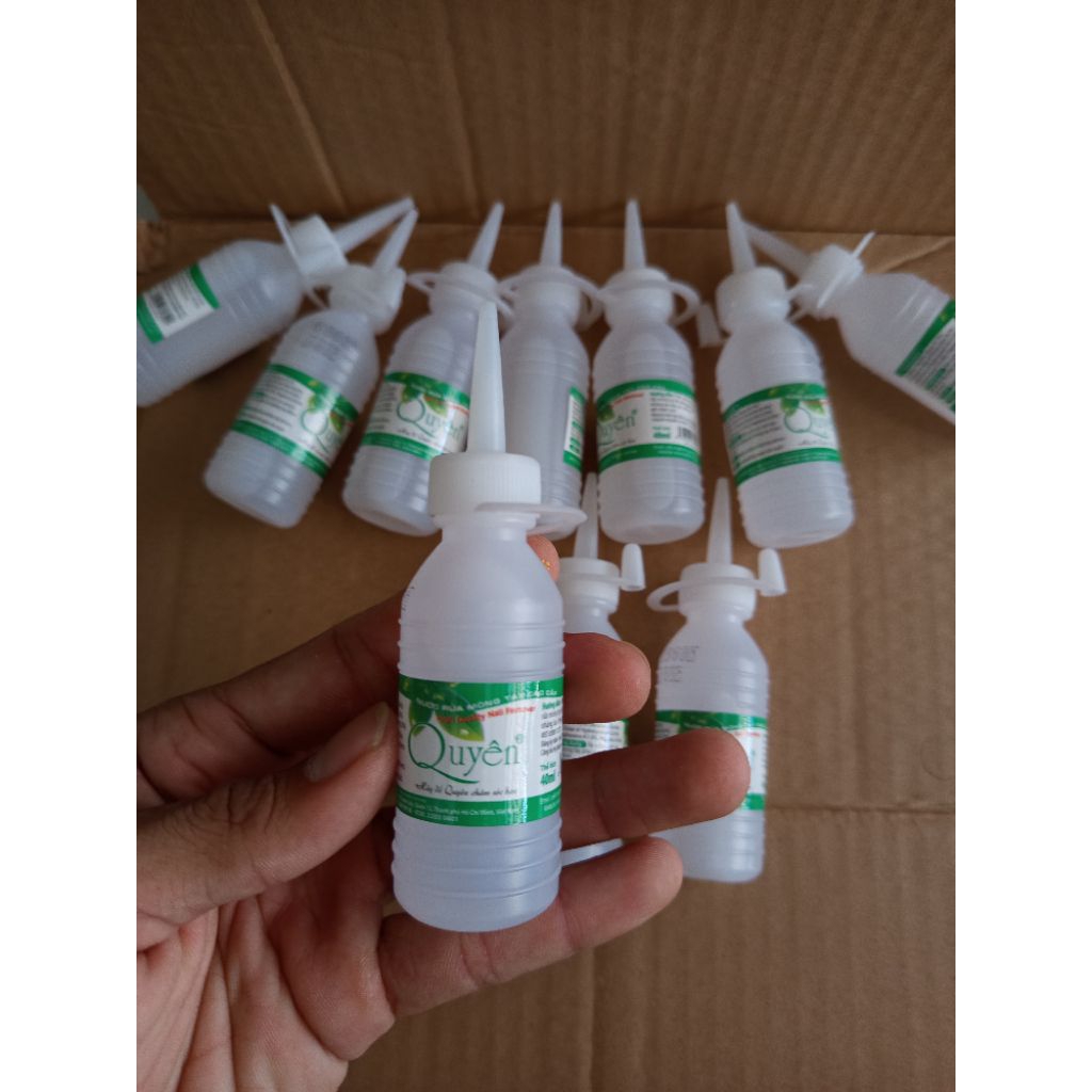 Nước rửa móng tay Quyên 40ml - Sản phẩm chăm sóc móng tay