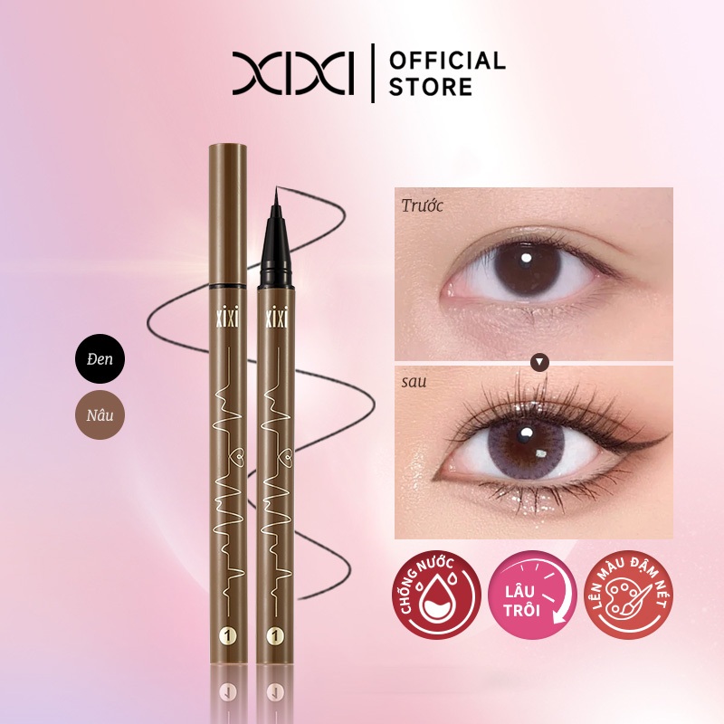 XIXI D709 Chì Kẻ Mày Tự Động Ngòi Mảnh Lên Màu Tự Nhiên Chống Nước Lâu Trôi Không Lem Dễ Kẻ Chân Mày