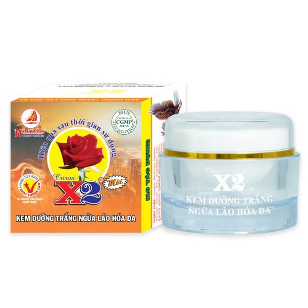 X2 - KEM DƯỠNG TRẮNG NGỪA LÃO HÓA DA 10 TÁC DỤNG -30G