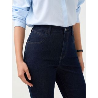 [BST Comfort Me-We] Quần jeans nữ fare tôn dáng YODY mềm mại, thông thoáng co giãn nhẹ WCJE26A008