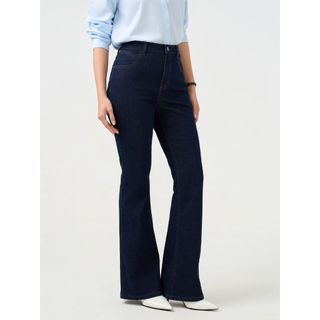 [BST Comfort Me-We] Quần jeans nữ fare tôn dáng YODY mềm mại, thông thoáng co giãn nhẹ WCJE26A008