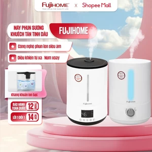 Máy phun sương tạo ẩm 6L Fujihome HM06E Nhập khẩu,máy tạo ẩm khuếch tán tinh dầu 6 Lít điều khiển từ xa 3 chế độ siêu êm