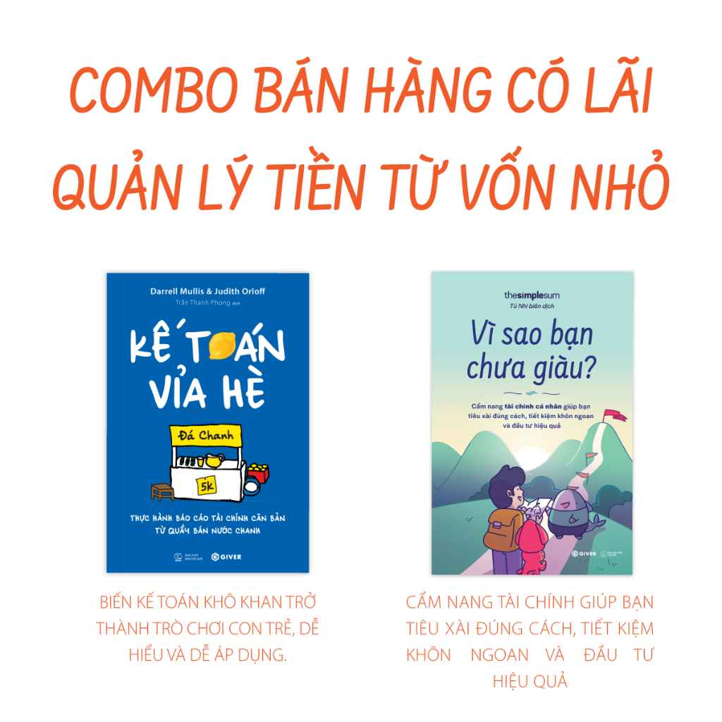 Sách -  Combo Bán Hàng Có Lãi - Quản Lý Tiền Từ Vốn Nhỏ