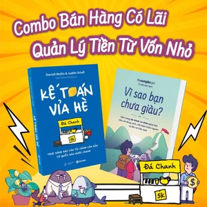 Sách - Combo Bán Hàng Có Lãi - Quản Lý Tiền Từ Vốn Nhỏ