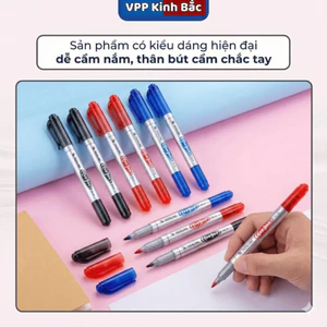 Bút Lông Dầu Thiên Long 2 Đầu Nhỏ PM - 04 (1 chiếc).