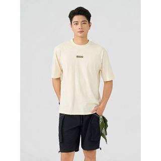 [BST Comfort Me-We] Áo phông nam YODY Relax In URBAN GRID SYSTEM MCTS26S038