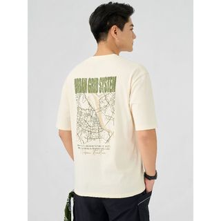 [BST Comfort Me-We] Áo phông nam YODY Relax In URBAN GRID SYSTEM MCTS26S038