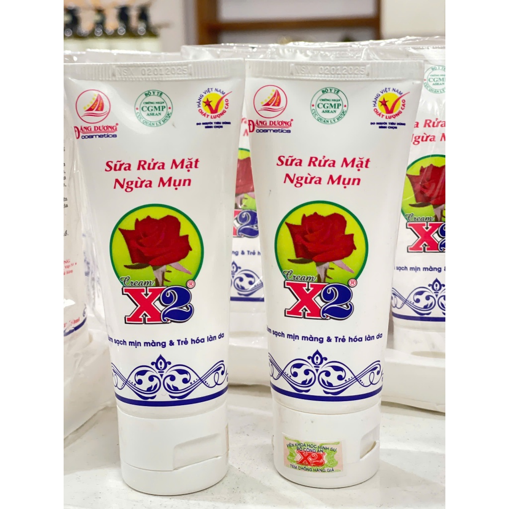 X2 - SỮA RỬA MẶT NGỪA MỤN - 50ML