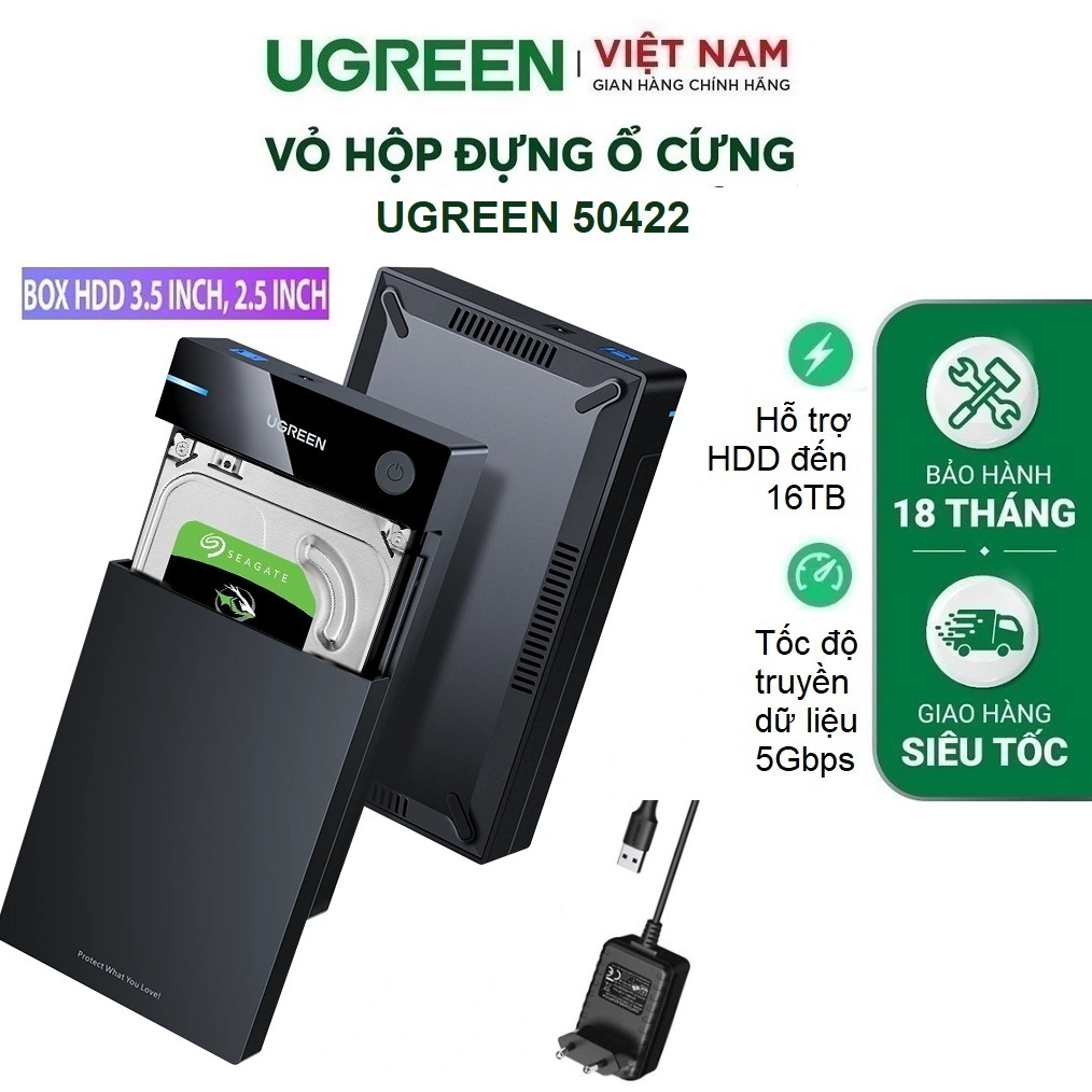 HDD Box Hộp đọc ổ cứng HDD 3,5