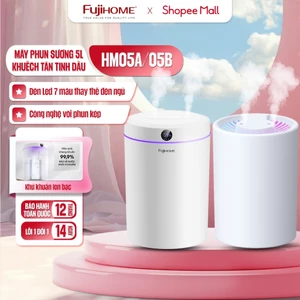 Máy phun sương tạo ẩm 5L FUJIHOME, máy bù ẩm máy khuếch tán xông tinh dầu tạo ion độ ẩm phòng ngủ, phòng khách