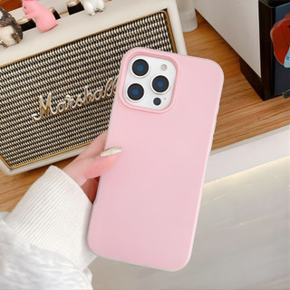 Ốp Lưng iPhone TPU Silicon Mềm 2 in 1 Màu Candy Chống Sốc Cho iP X/XS/11/12/13/14/15/16/17/Plus/Pro/Max