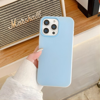 Ốp Lưng iPhone TPU Silicon Mềm 2 in 1 Màu Candy Chống Sốc Cho iP X/XS/11/12/13/14/15/16/17/Plus/Pro/Max