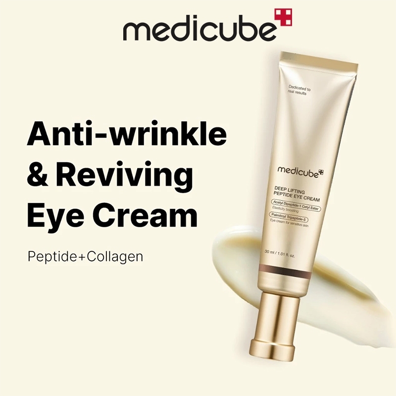 Kem Dưỡng Mắt Medicube Deep Lifting Peptide 30ml – Giảm Nhăn, Nâng Cơ, Săn Chắc Vùng Mắt, Trẻ Hóa Da