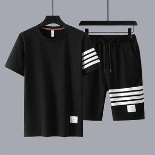 Set Bộ Quần Áo thể thao nam đẹp 💖 THUN MÈ 💖 Áo thun nam, Quần short nam co giãn mùa hè phong cách Hàn Quốc