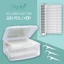 Hộp Tăm Chỉ Nha Khoa Tự Động MyLan Cao Cấp Lấy Tăm Nhanh Gọn (Combo Hộp Tăm chỉ Tự Động x Hộp Tăm Chỉ 200 Cái)