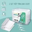 Hộp Tăm Chỉ Nha Khoa Tự Động MyLan Cao Cấp Lấy Tăm Nhanh Gọn (Combo Hộp Tăm chỉ Tự Động x Hộp Tăm Chỉ 200 Cái)