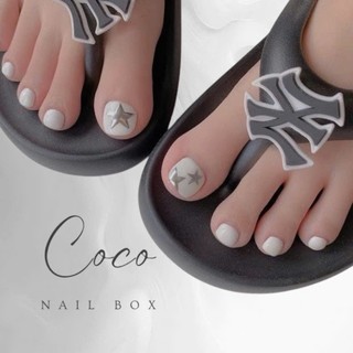 (Hỏa Tốc) Nail Box thiết kế G179 móng chân dễ thương đơn giản tôn da nhà Gemychip