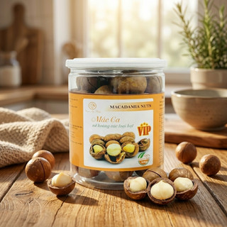 Hạt Mắc Ca Hũ 300g – Hạt To Giòn Bùi Tự Nhiên – Dễ Tách Vỏ – Ăn Vặt Dinh Dưỡng