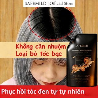 Dầu gội ngăn ngừa rụng tóc Tăng tốc mọc tóc mới, che tóc trắng, biến đen | Mọc Tóc Chống Rụng Tóc, Che Phủ Tóc Bạc