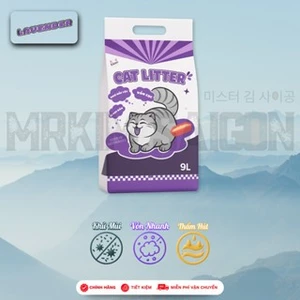 Cát vệ sinh Kleen nhà Mrkim - chất liệu từ Bentonite cao cấp - 9L 3.8Kg