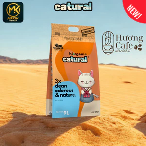 Túi Cát Đất Sét Catural Khử Mùi Mạnh, chất lượng cao - Vón Cục Siêu Nhanh, Ít Bụi