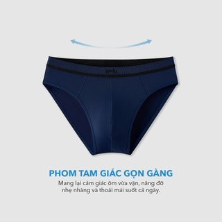 [BST SỊP ÊM] Combo 2 quần lót tam giác nam YODY phối cạp mềm mại & mịn màng MCUN26A004
