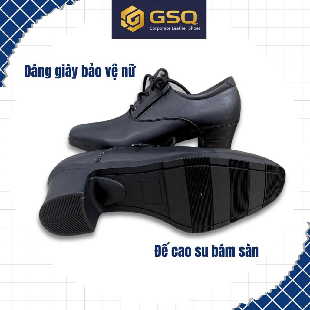 Gìày Da Nữ – Đi Êm, Gọn Dáng, Chuẩn Đồng phục (BV)