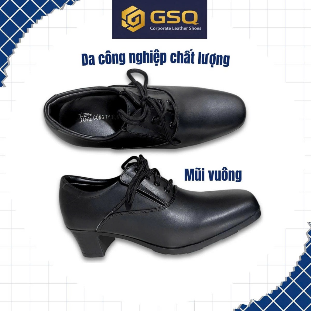 Gìày Da Nữ – Đi Êm, Gọn Dáng, Chuẩn Đồng phục (BV)