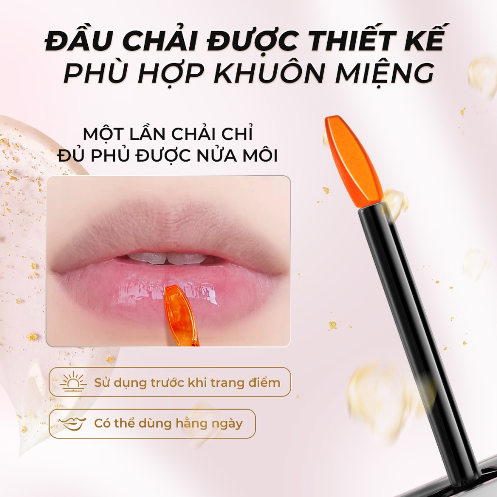 Son Dưỡng Môi SACE LADY Thay Đổi Màu Sắc Dưỡng Âm 3.5g + Son Bóng Dưỡng Ẩm 3.3G